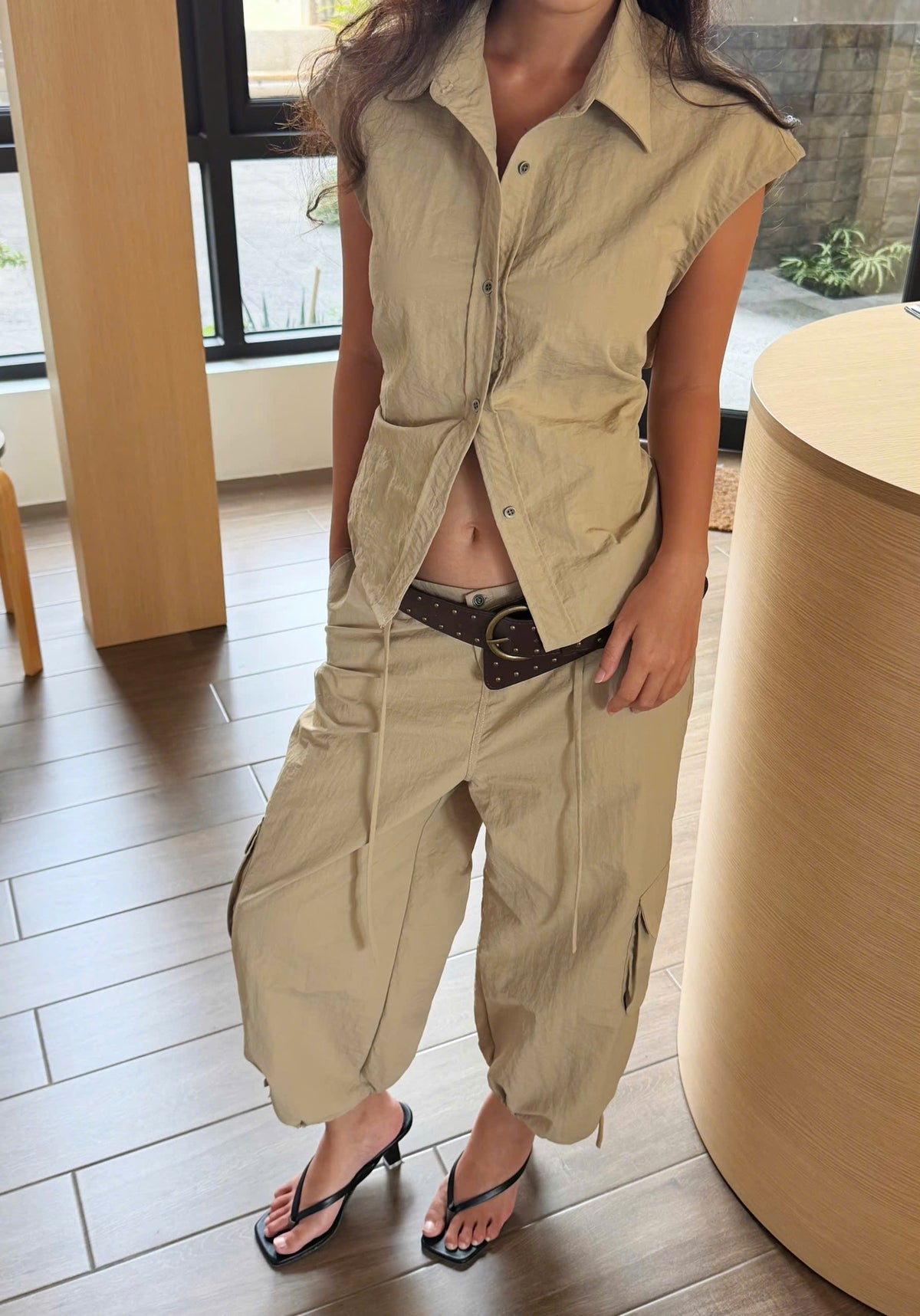 NGHỊCH NGỢM PANTS - BEIGE