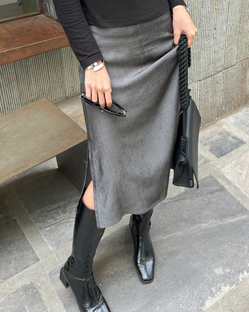 NHẸ NHÀNG SKIRT - GREY