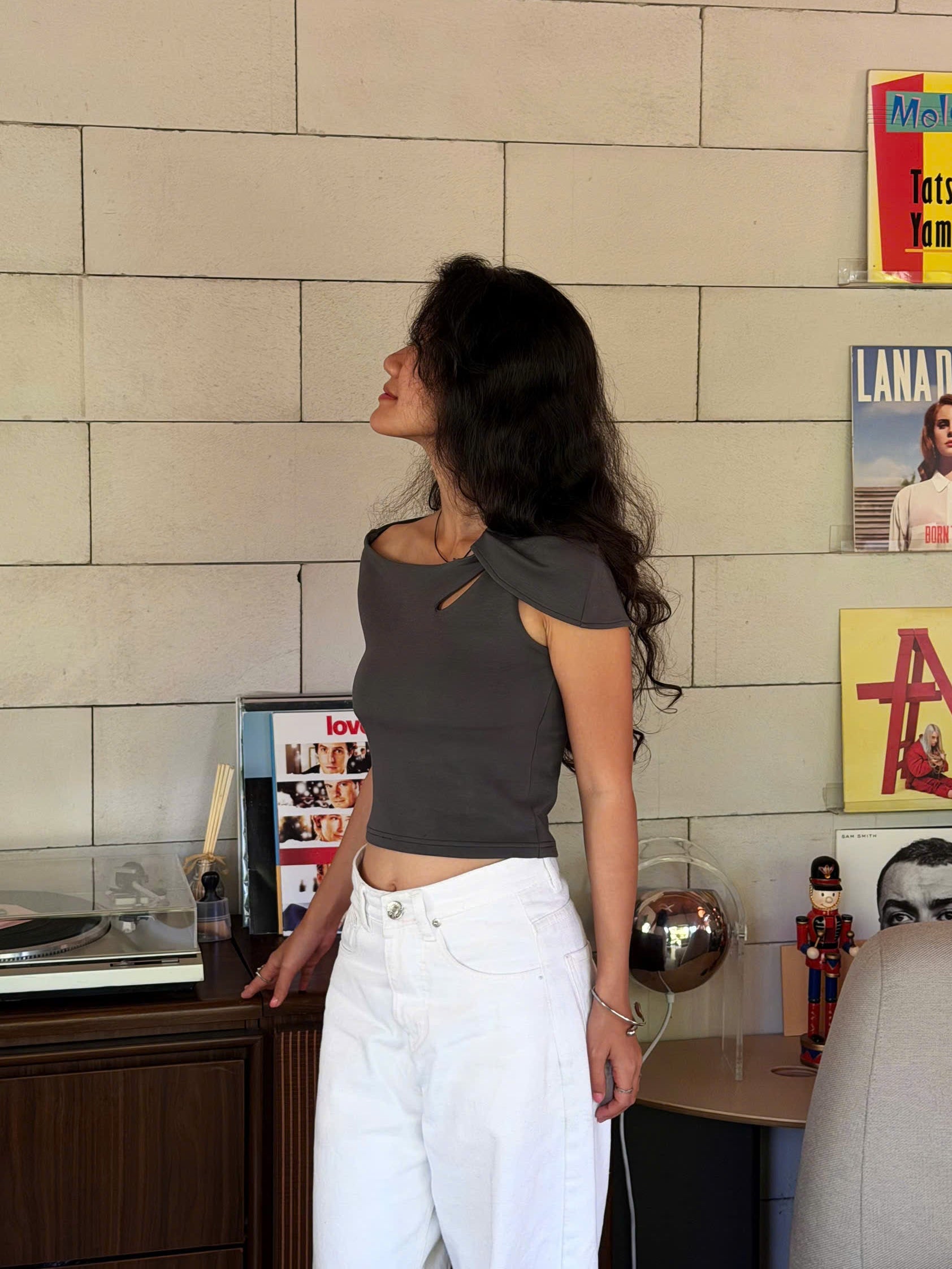 VẤN VƯƠNG TOP - GREY