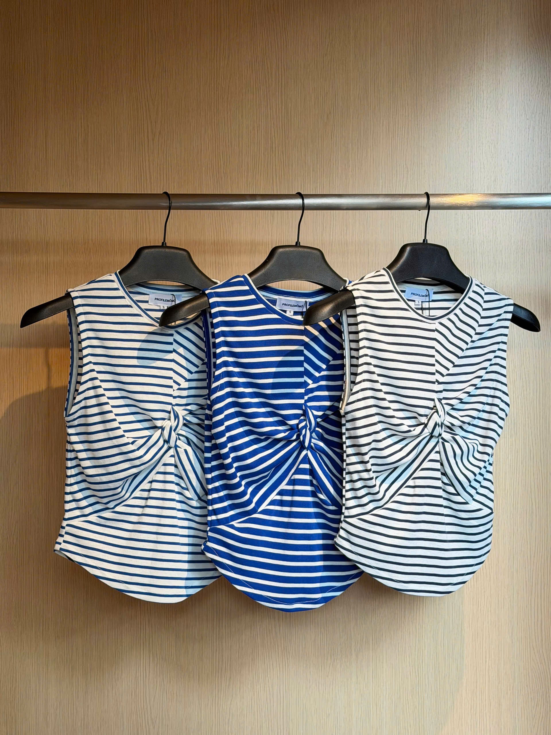 XAO XUYẾN TOP - WHITE (COBAN STRIPE)