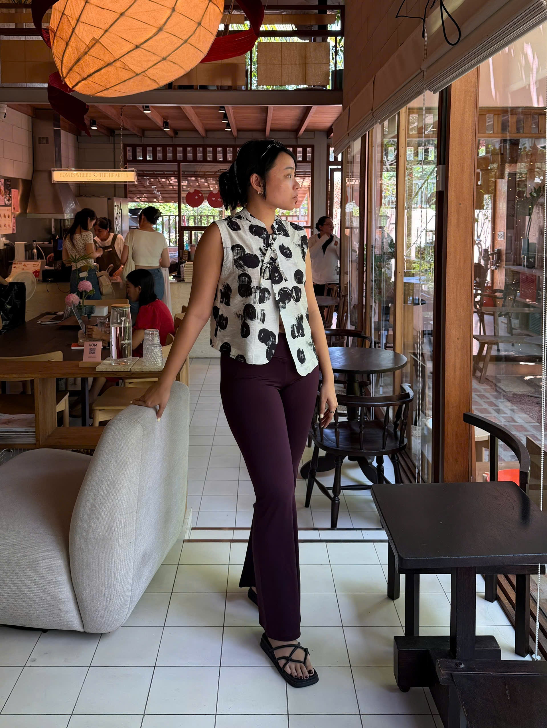PHÁT SÁNG SHIRT - BLACK & WHITE