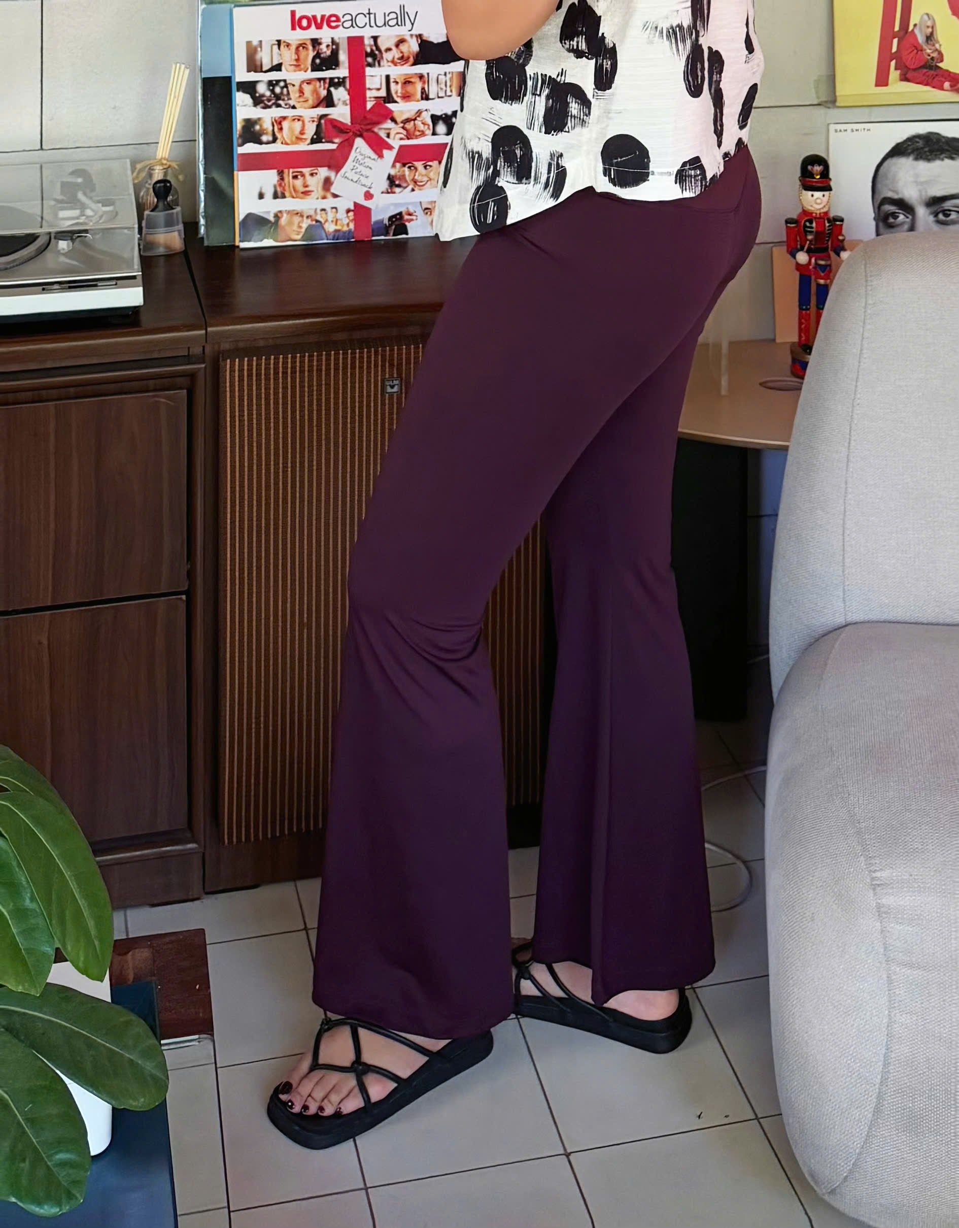 DỊU ÊM PANTS - RED WINE