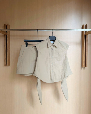 THONG DONG SHIRT - BEIGE
